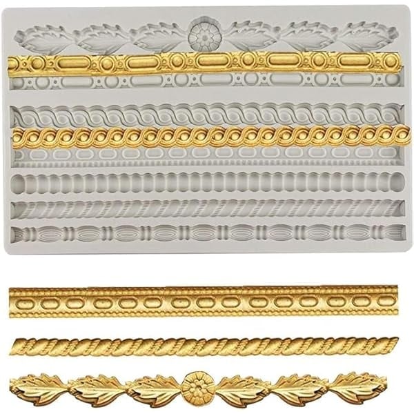 Silicone Mould - Fancy Borders 1