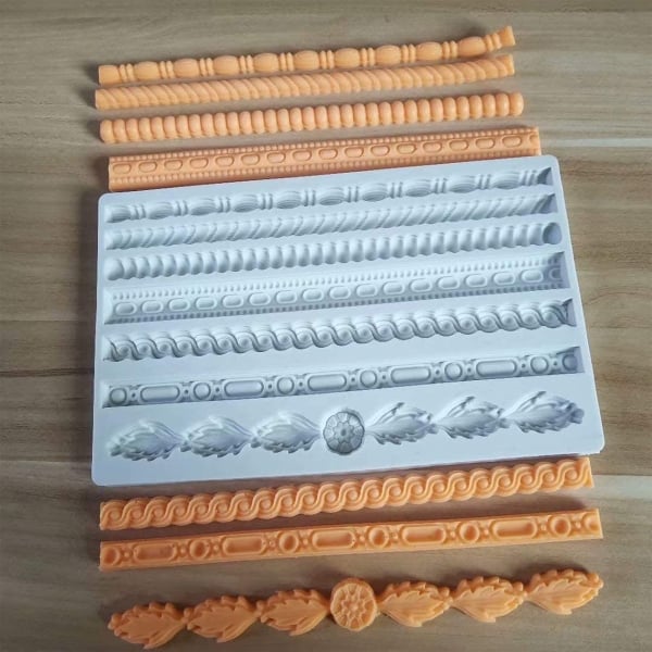 Silicone Mould - Fancy Borders 1 - Image 2