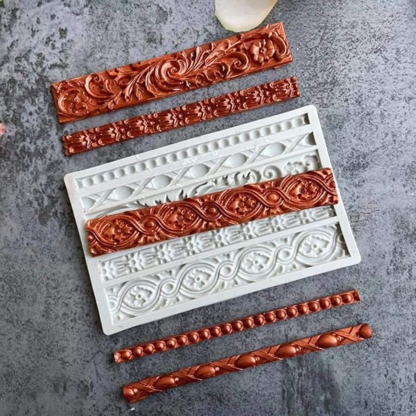 Silicone Mould - Vintage Borders 1 - Image 2