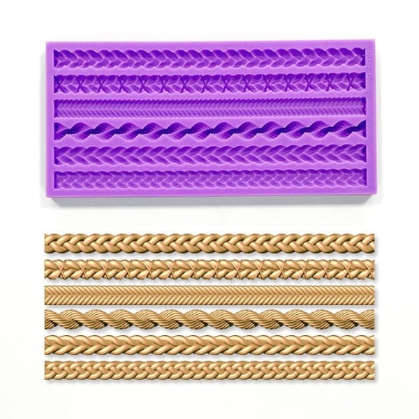 Silicone Mould - Fancy Borders 2