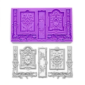 fancy vintage elements silicone mould 46 1