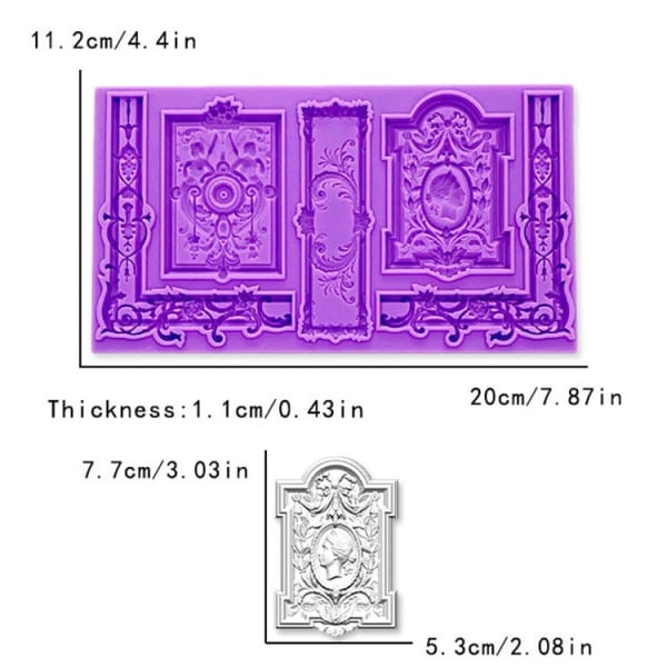 Silicone Mould - Vintage Elements - Image 2