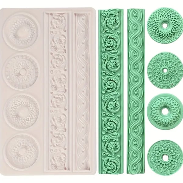 Silicone Mould - Vintage Elements 2 - Image 4
