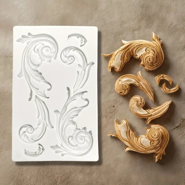 Silicone Mould - Filigree Borders 2 - Image 2