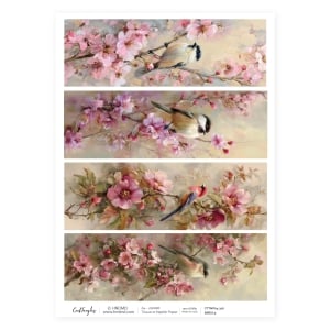 316 Birds 9 CrafTangles Tissue napkin paper