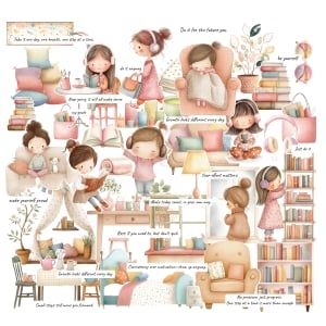 CTPCS 97 My Life 5 CrafTangles Precut Journal Stickers