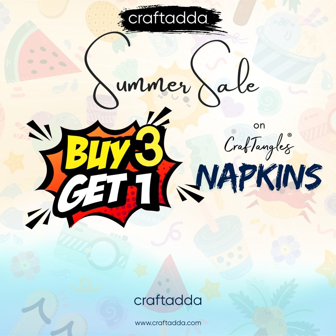 Buy 3 Get 1 napkins